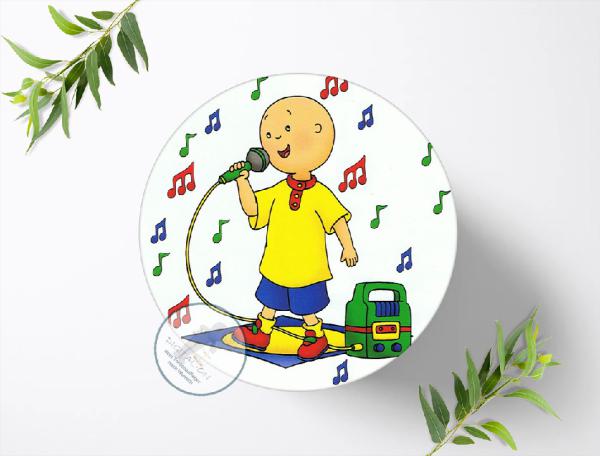 Caillou Tortenaufleger Ø 20cm, 0641w
